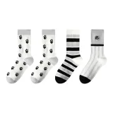 4 Pack[Small Claw All over Print 2+Wide Horizontal Stripes+Large Claw Stripes]