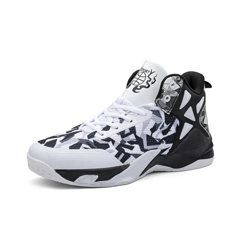 GQWE Cushioning Breathable Lightweight High-Top Basketball Shoes Unisex-27