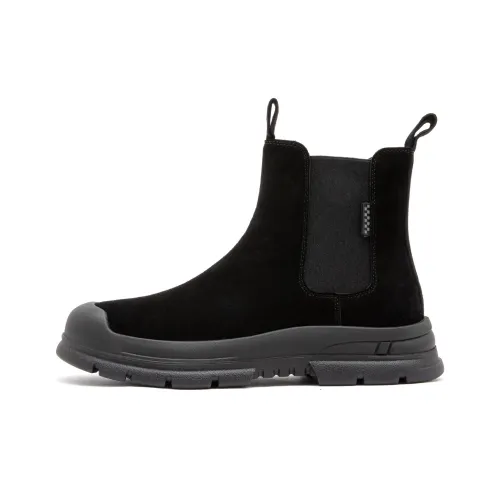 15 MINS Chelsea Boots Men Black