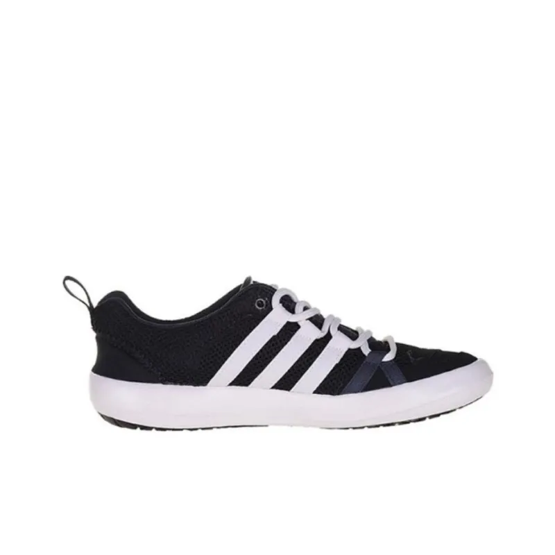 Adidas Anti-Slip Wear-Resistant Low-Top Outdoor Shoes Unisex Black-1