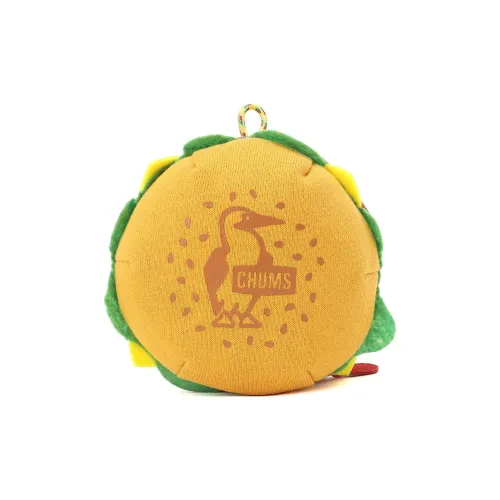CHUMS Cotton Burger Clutch Unisex Yellow