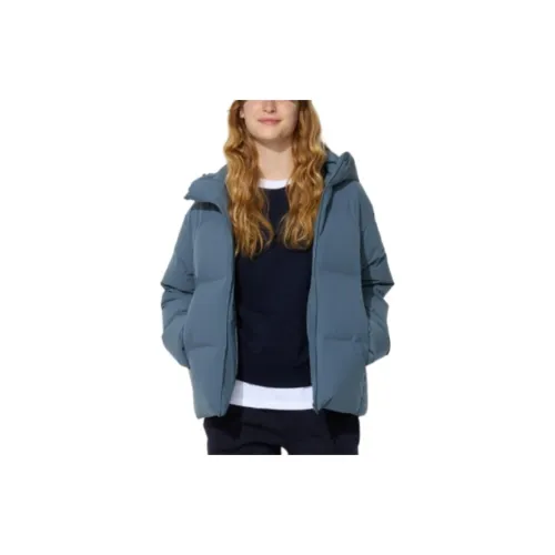 UNIQLO Down Jackets Women's Sea Blue