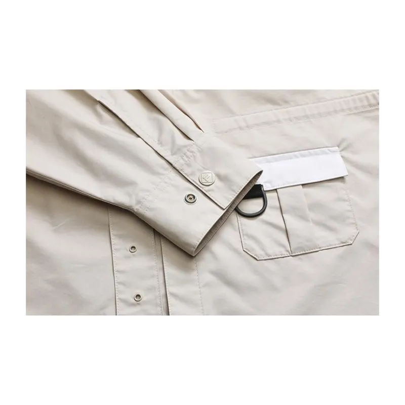 FILA FUSION x White Mountaineering FILA FUSION Hakusan L Collaboration Collection Shirt Women's Camel-3