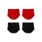 4 Pack (Red+Red+Black+Black)