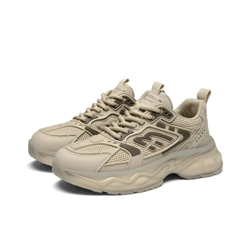 AOKANG Cushioning, Slip Resistant, Abrasion Resistant, Breathable Low Top Casual Shoes Men's Sand-2