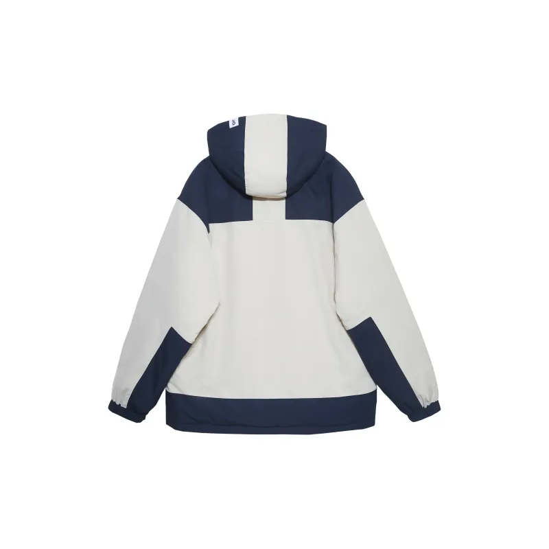 Tryforlove Autumn And Winter Season Puffer Jacket Unisex Pink/White-3