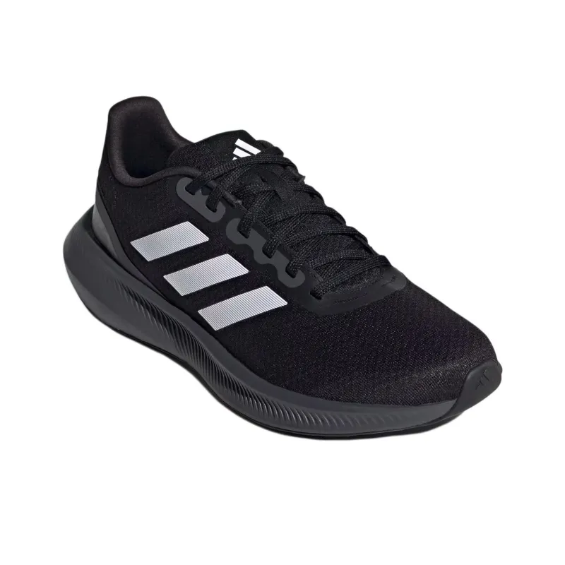 Adidas Runfalcon 3 Core Black Cloud White Grey-2
