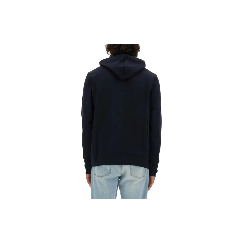 PS By Paul Smith Zebra Patch Drawstring Hoodie-1