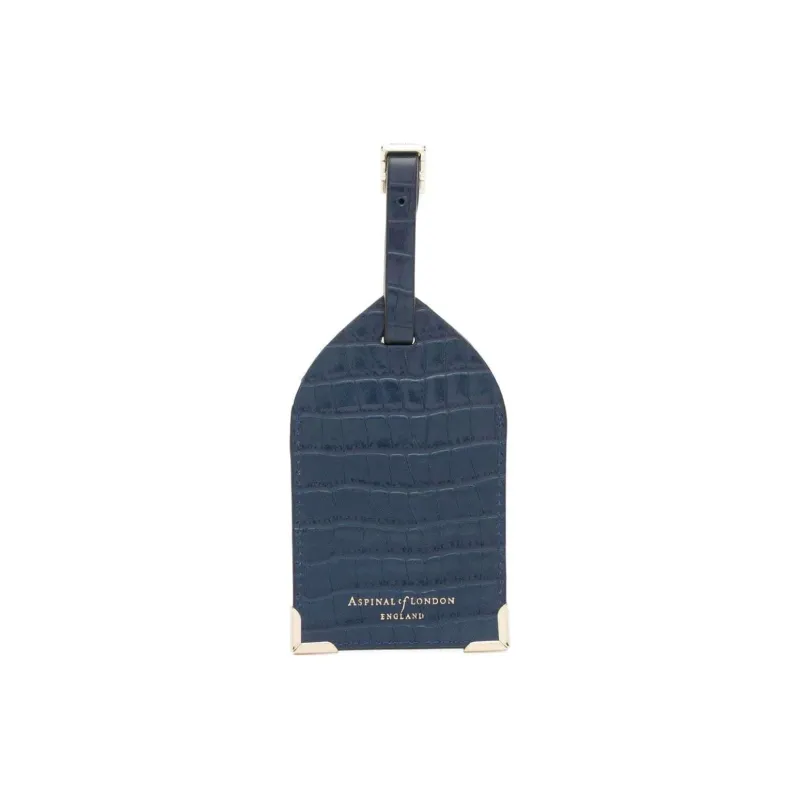 Aspinal Of London Calfskin Keychains Unisex Navy-0