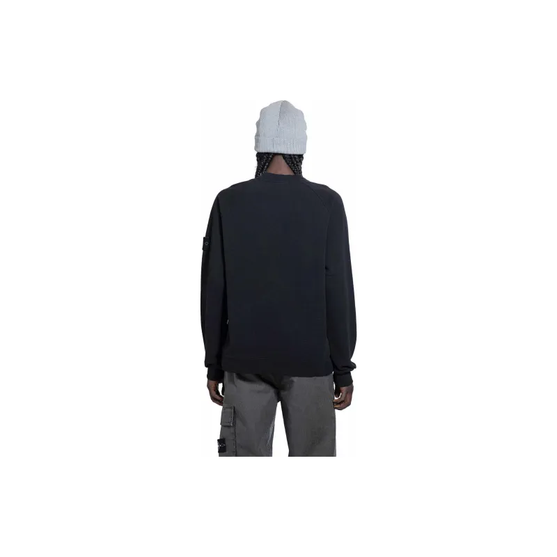 STONE ISLAND Compass Patch Crewneck Sweatshirt-4