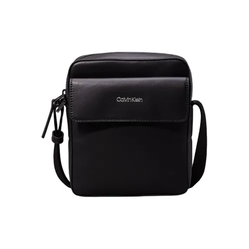 CALVIN KLEIN Polyester Shoulder Bag, Crossbody Bag Regular Men's Black
