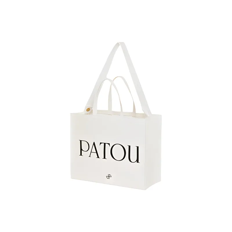 Patou Logo Printed Top Handle Bag-2