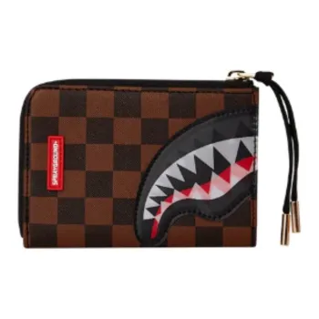 SPRAYGROUND Artificial Leather Wallet Unisex Brown