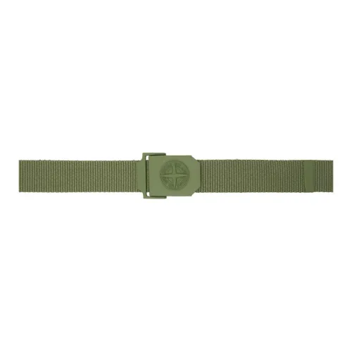 STONE ISLAND Polyester Belt Men's Green Width: 4cm