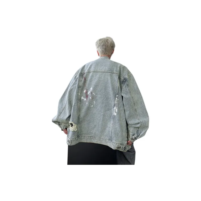 SOCKKEY Denim Jacket Unisex Blue-1