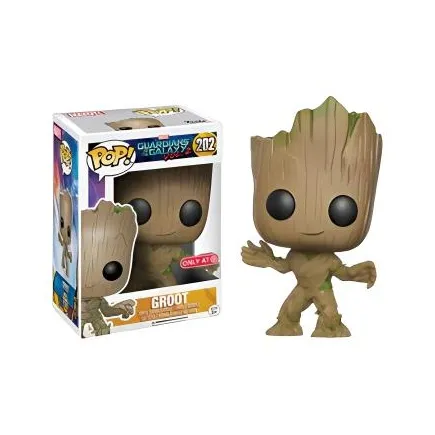 Funko Groot POP! Collection Marvel Movie Guardians Of The Galaxy Vol. 2 & Vol. 3 Chibi Figures-0