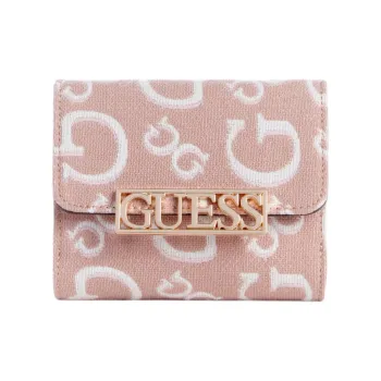 GUESS Canvas Wallet Women's Pink