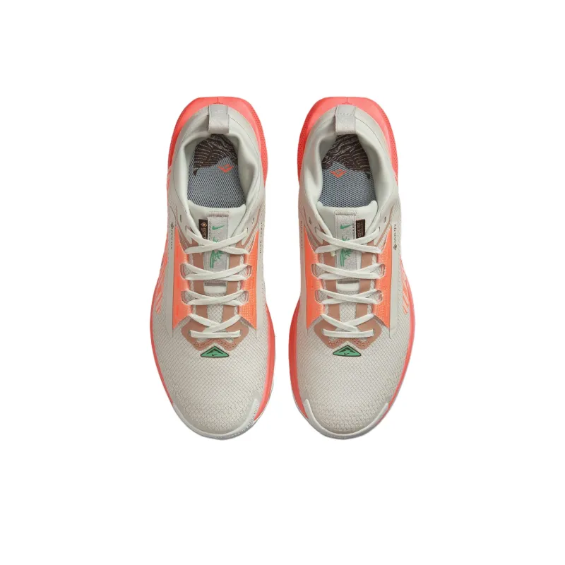 Nike React Pegasus Trail 5 Gore Tex Light Silver Light Wild Mango Vintage Coral Hyper Crimson Women's-3