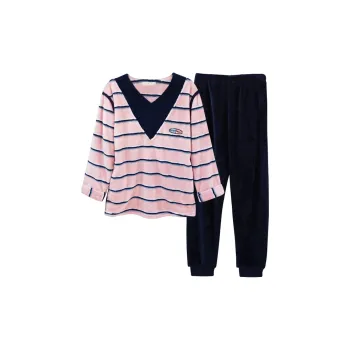 ROUKEER Pajama Set Women's Pink