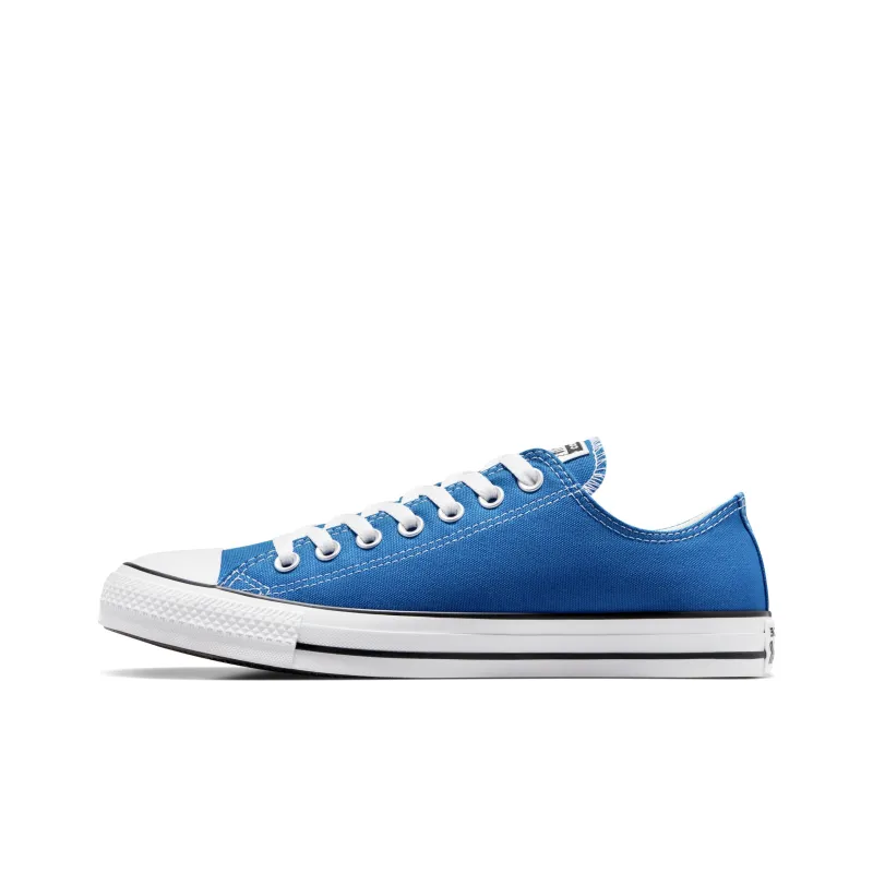Converse Chuck Taylor All Star Non slip Lightweight Low Top Canvas Shoes Unisex Blue-0