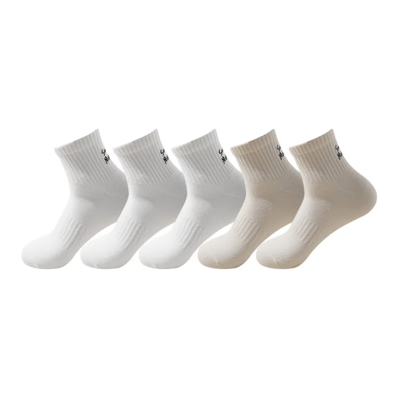 Moremoli Mid Calf Socks Men's 5 Pack-5