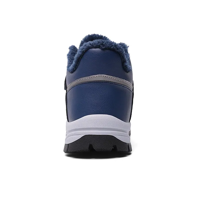 SMDXDMS Anti Slip Cushioning Warm High Top Sprint Running Shoes Unisex-28