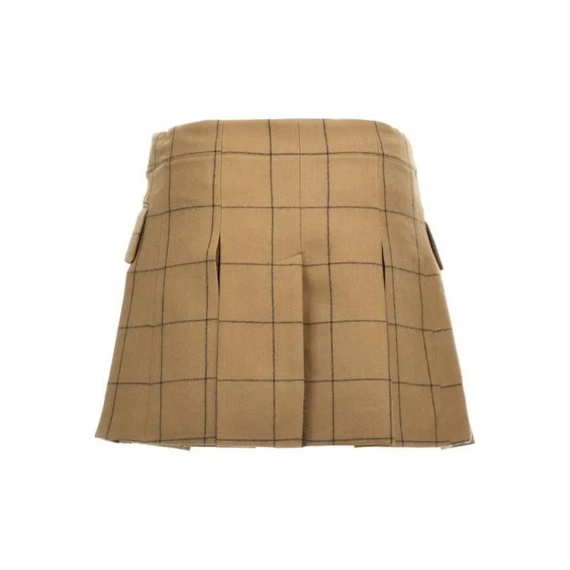 Sacai Windowpane Checked Bermuda-1