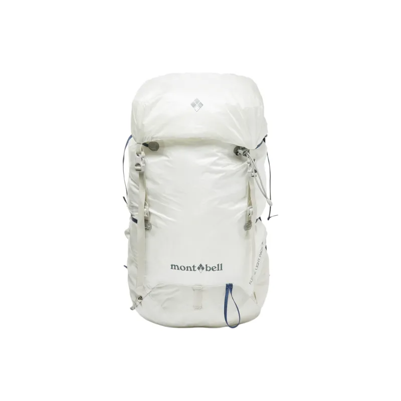 MONTBELL Nylon Outdoor Mountaineering Bag, Backpack Regular Unisex White-0