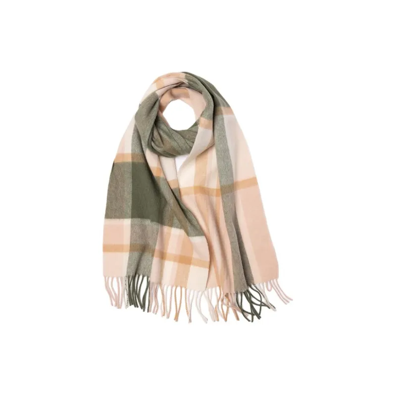 H YXIANG Wool Knit Scarves Women's-0