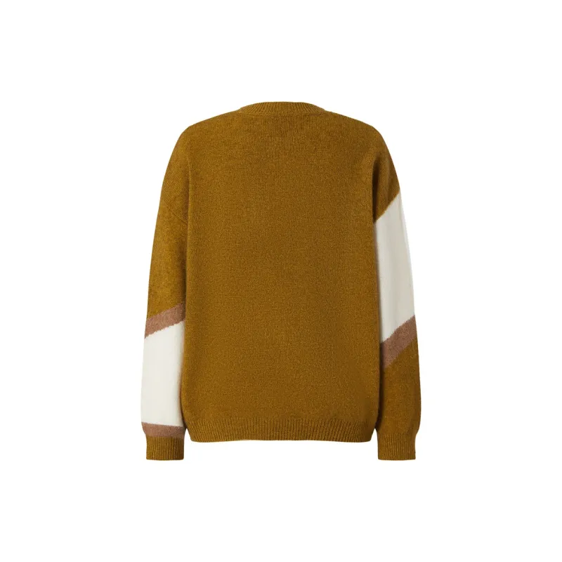 JZ. ANNAKRO Sweater Women's Floral Yellow-1