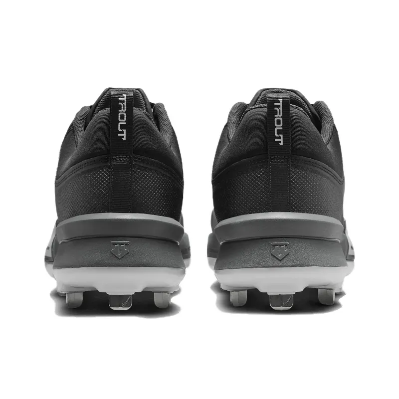 Nike Force Zoom Trout 9 Pro Black Anthracite White Metallic Silver-4