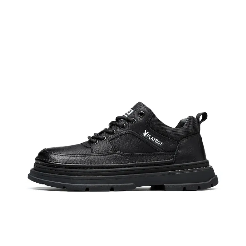 Playboy Wear Resistant Low Top Casual Shoes Men's-3
