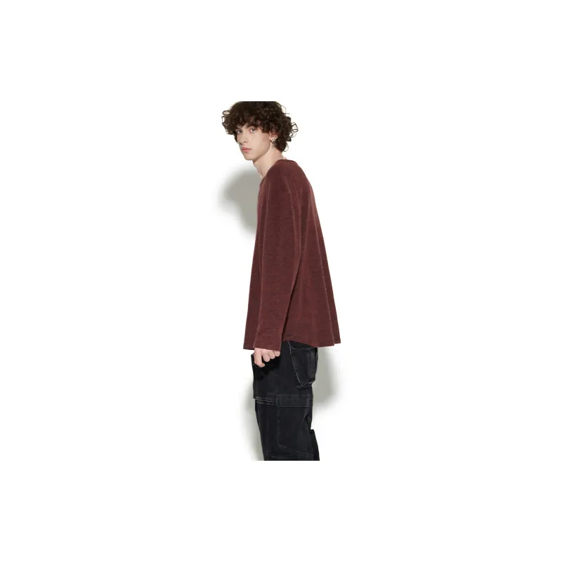 VANN VALRENCÉ Sweater Unisex Dark Red-5