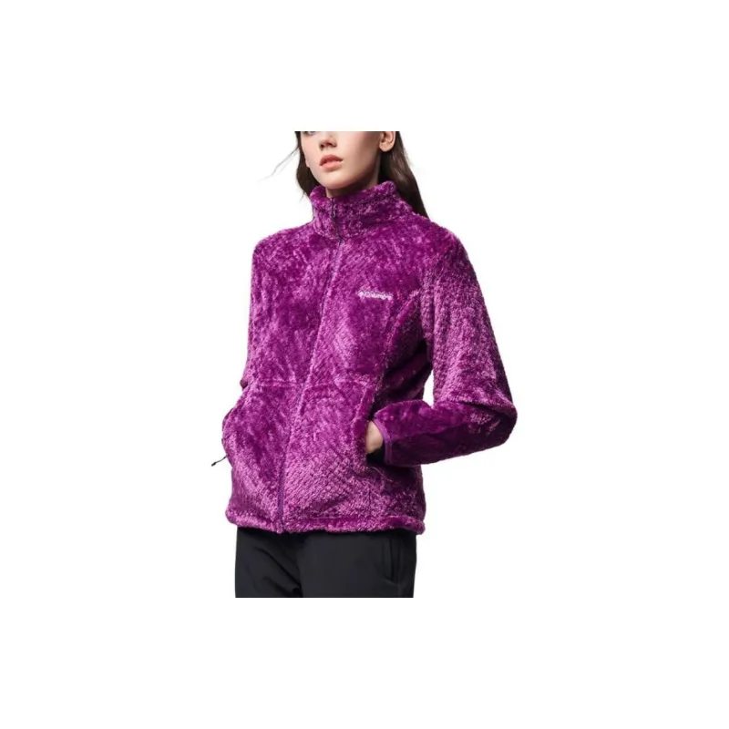 Columbia Water-Resistant Windproof Breathable Windbreaker Jacket Women's Purple-3