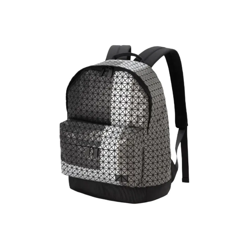 ISSEY MIYAKE PU Backpack Unisex Bronze Mixed-1