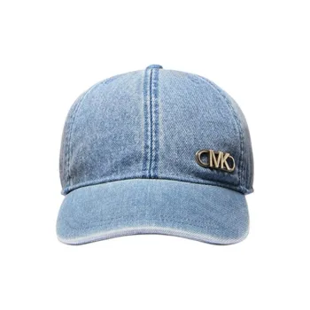 MICHAEL KORS Cotton Polyester Metal Baseball Caps Unisex Blue