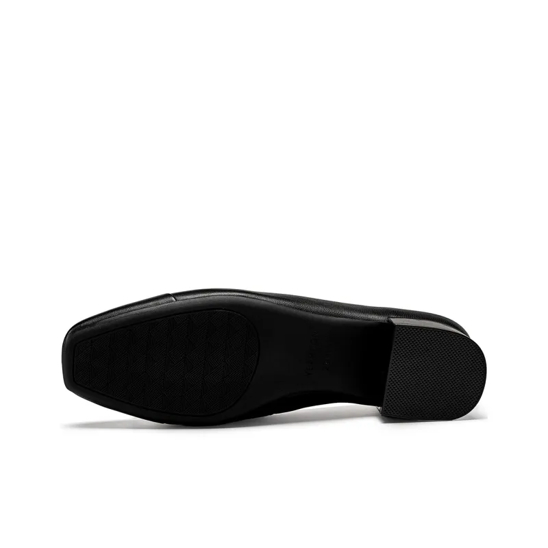 YEARCON Casual Single Shoes Medium Heel Women's-3