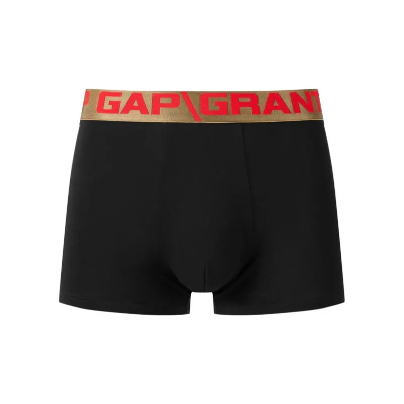 GXG Boxer Shorts Men's 3 Pack Black Red-5