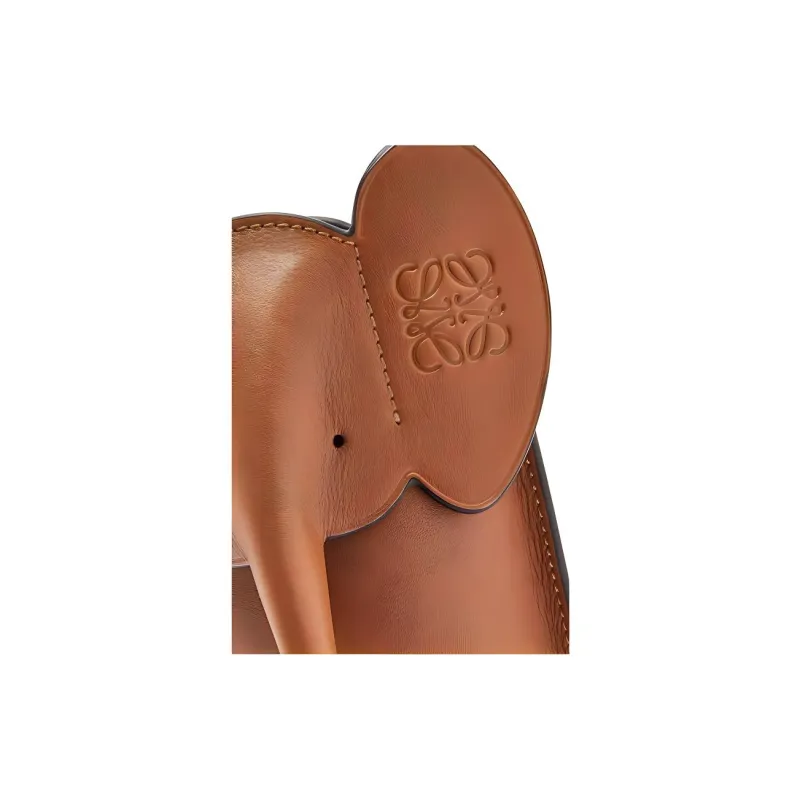 LOEWE Calfskin Shoulder Bag, Crossbody Bag Mini Women's Tan-3