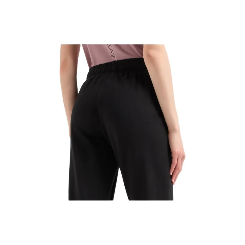 EMPORIO ARMANI EA7 FW24 Knitted Sports Pants Women's Black-4