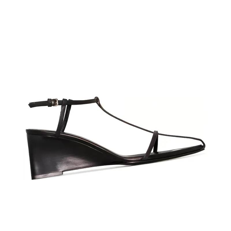 JIL SANDER One Strap Sandals Women's Black-2
