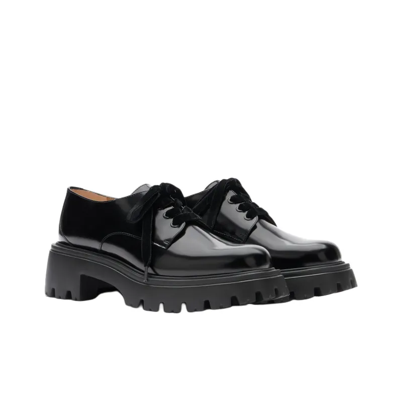 Stuart Weitzman/SW Casual Single Shoes 5cm Women's Black-2