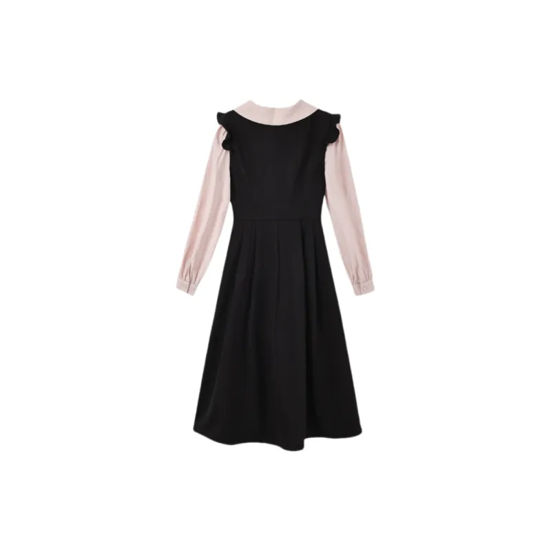 SONDR Short Sleeved Dress Women's Black-8