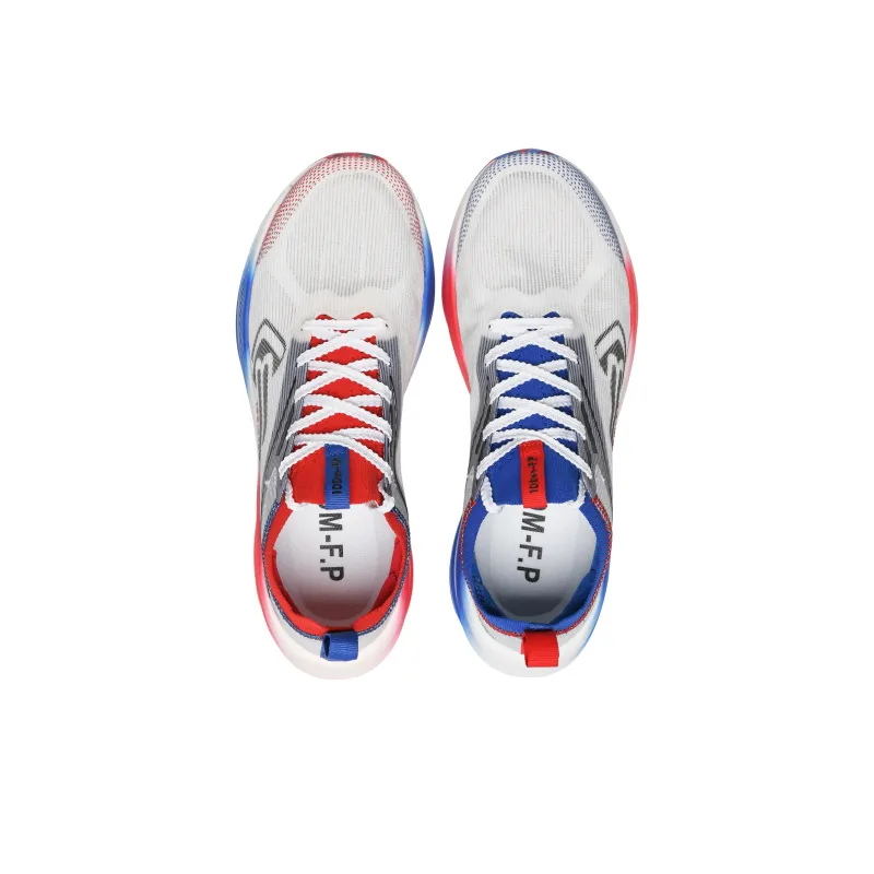 100m F.P Low Top Supercritical Marathon Sprint Running Shoes Unisex Mismatched Olympic Color Scheme-3