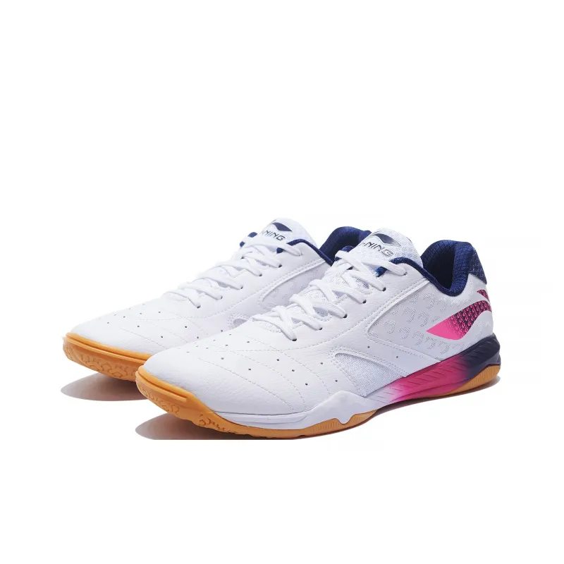 LiNing Slip Resistant, Abrasion Resistant, Breathable Low Top Training Shoes Unisex White-2