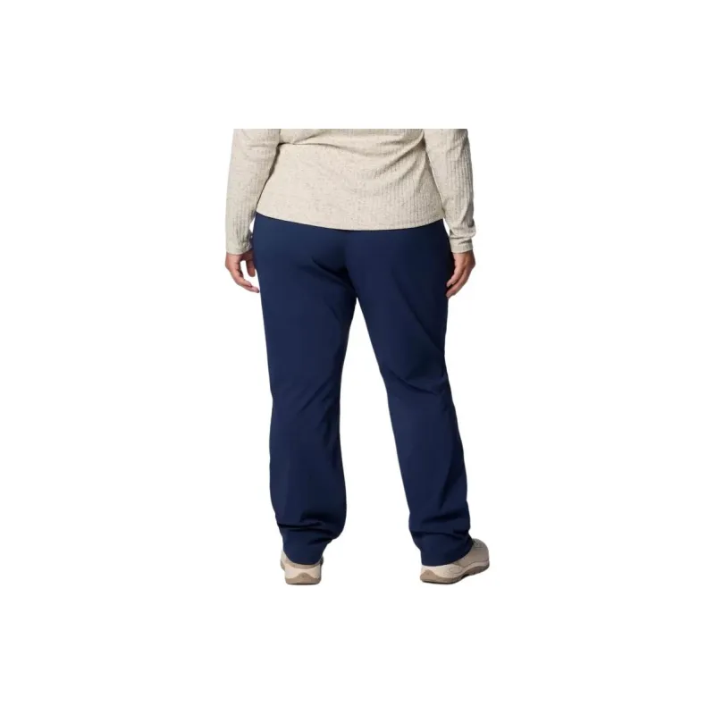 Columbia All Seasons Bootcut Pants - Plus Casual Pants Women's Preppy Marine Blue-2
