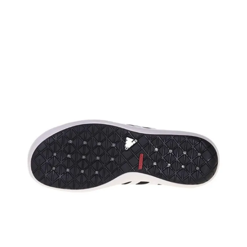 Adidas Anti-Slip Wear-Resistant Low-Top Outdoor Shoes Unisex Black-4