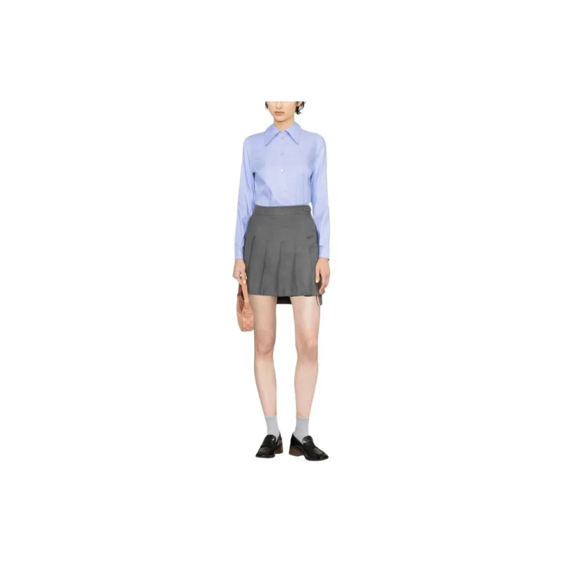GUCCI Shirts Women's Blue-3
