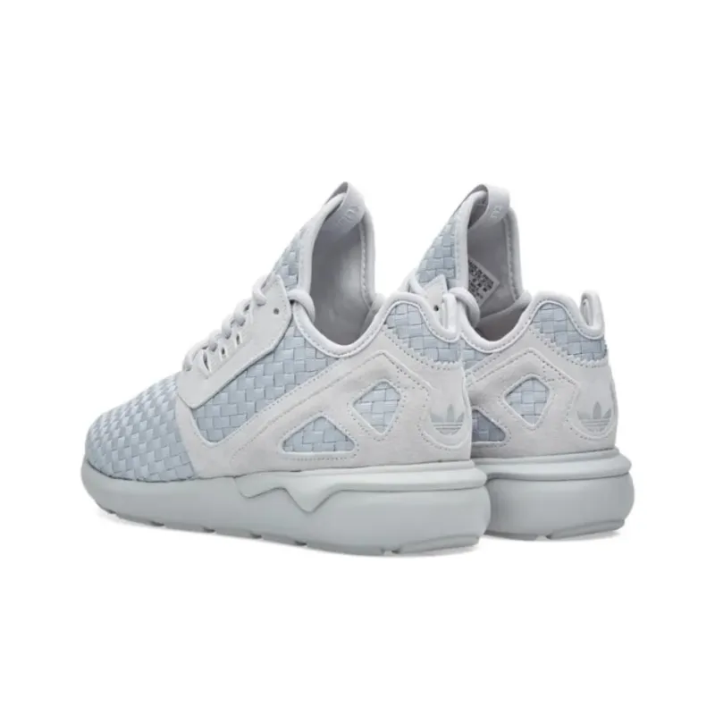Adidas Originals Tubular Runner Anti Slip Wear Resistant Low Top Running Shoes Unisex White-3