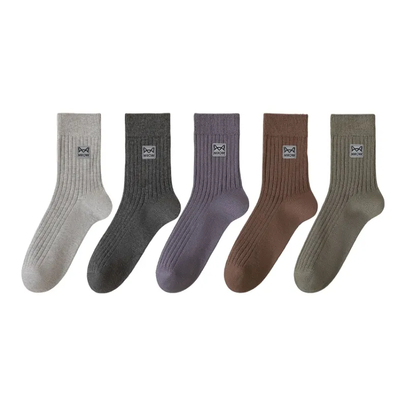 MIIOW Mid Calf Socks Men's Combo Set-20